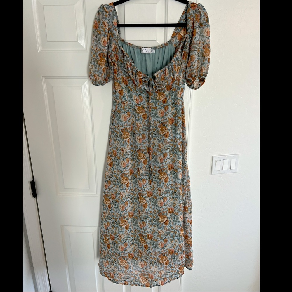 Petal and pup midi dress